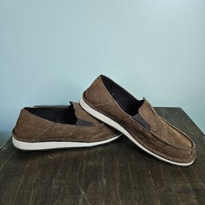 Mens Ariat‎ Cruisers Brown Moc Toe Size 9.5D